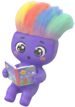 Sparky the mascot reading a how-to-draw book